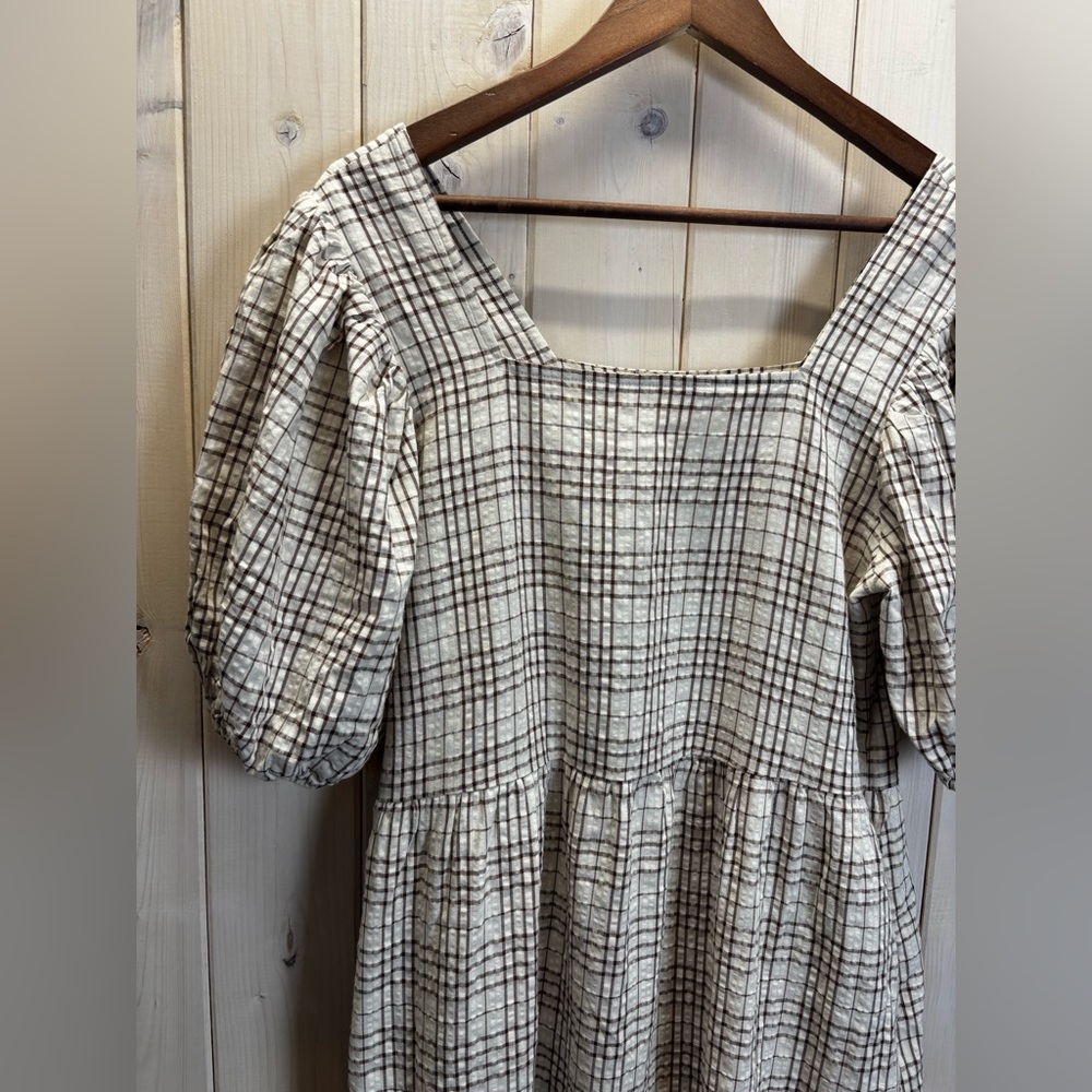 Neuflora Brielle Midi Dress Size S Prairie Farmhouse Cottagecore Feminine - Picture 4 of 7